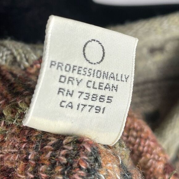 Vintage Essay Linda Larson Cotton Wool Autumnal Oversized Knit Sweater - Women’s - Picture 8 of 8